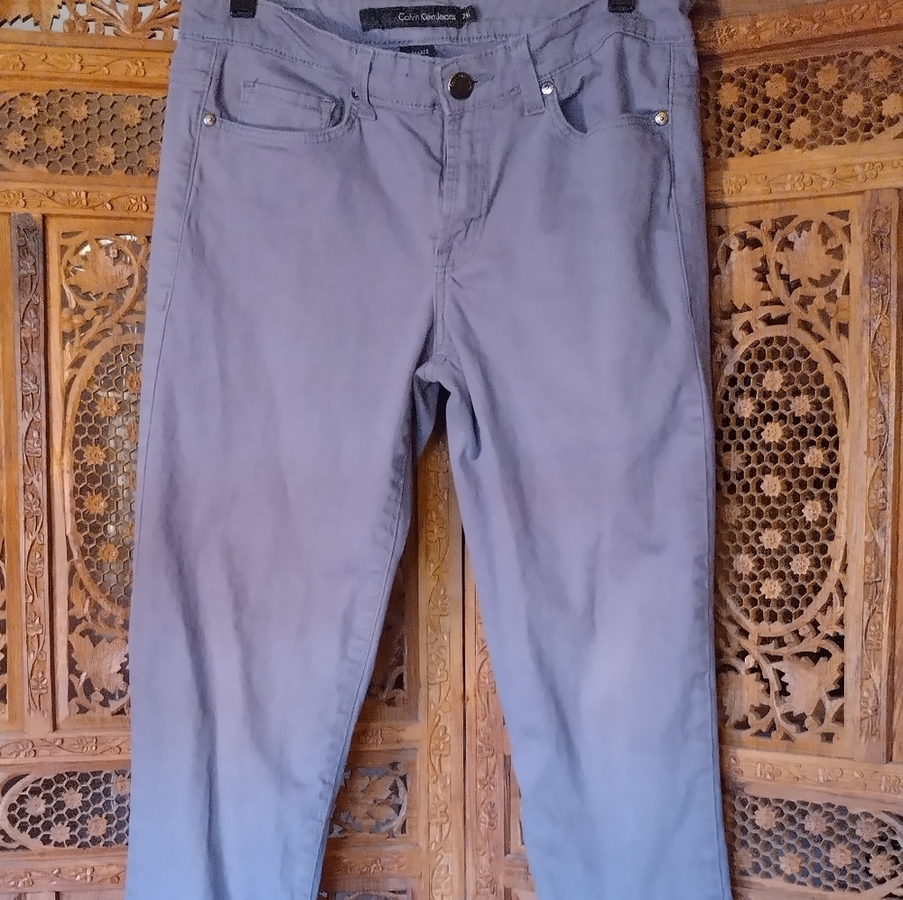 Grey jeans